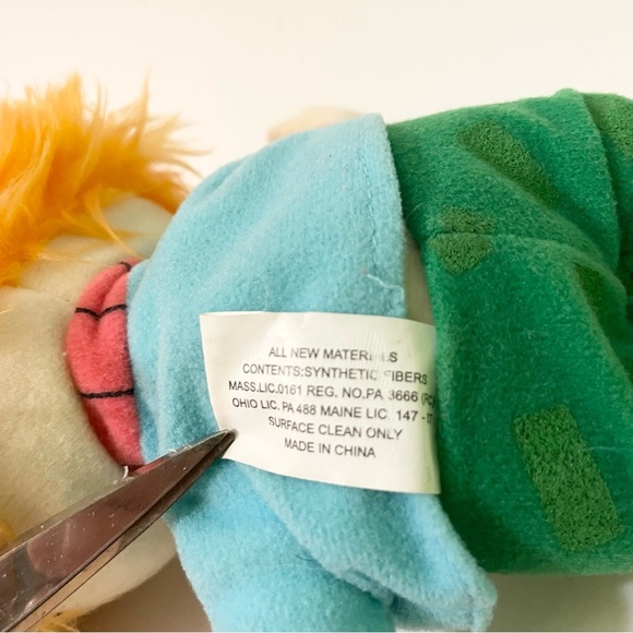Vintage Nanco Rugrats Nickelodeon Chuckie Plush - Picture 7 of 15